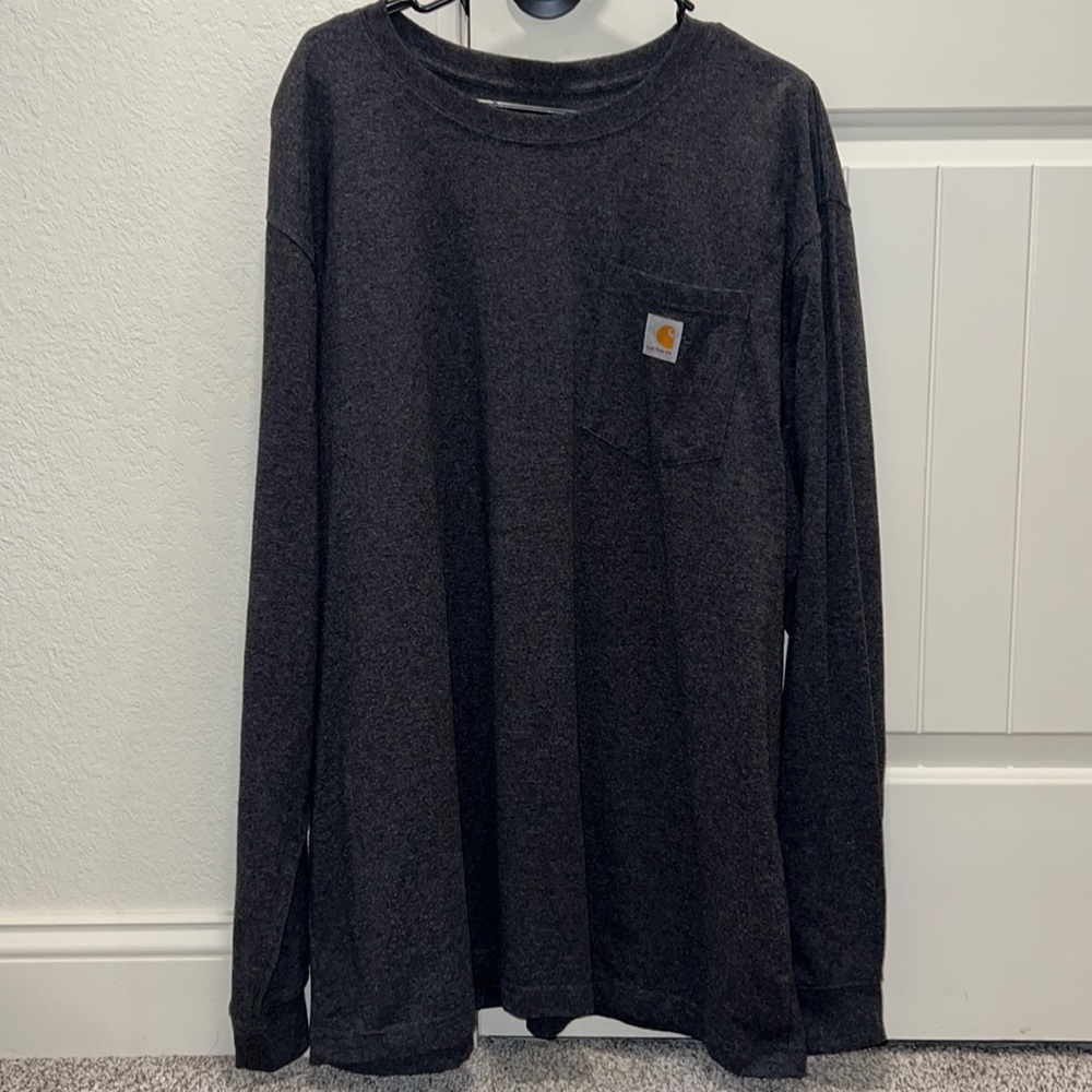 Mens long sleeve Carhartt shirt like new